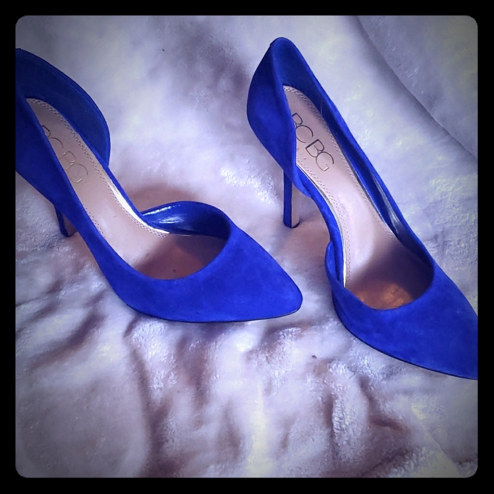 Sexy BCBG Blue Heels